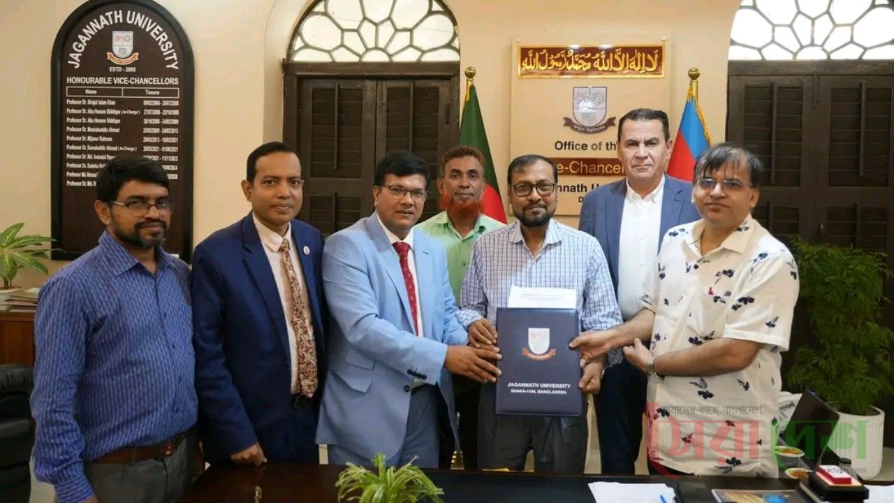 জগন্নাথ বিশ্ববিদ্যালয় ও অক্সফোর্ড কলেজ অব এডুকেশনের মধ্যে শিক্ষা ও দক্ষতা উন্নয়নে সমঝোতা স্মারক স্বাক্ষর