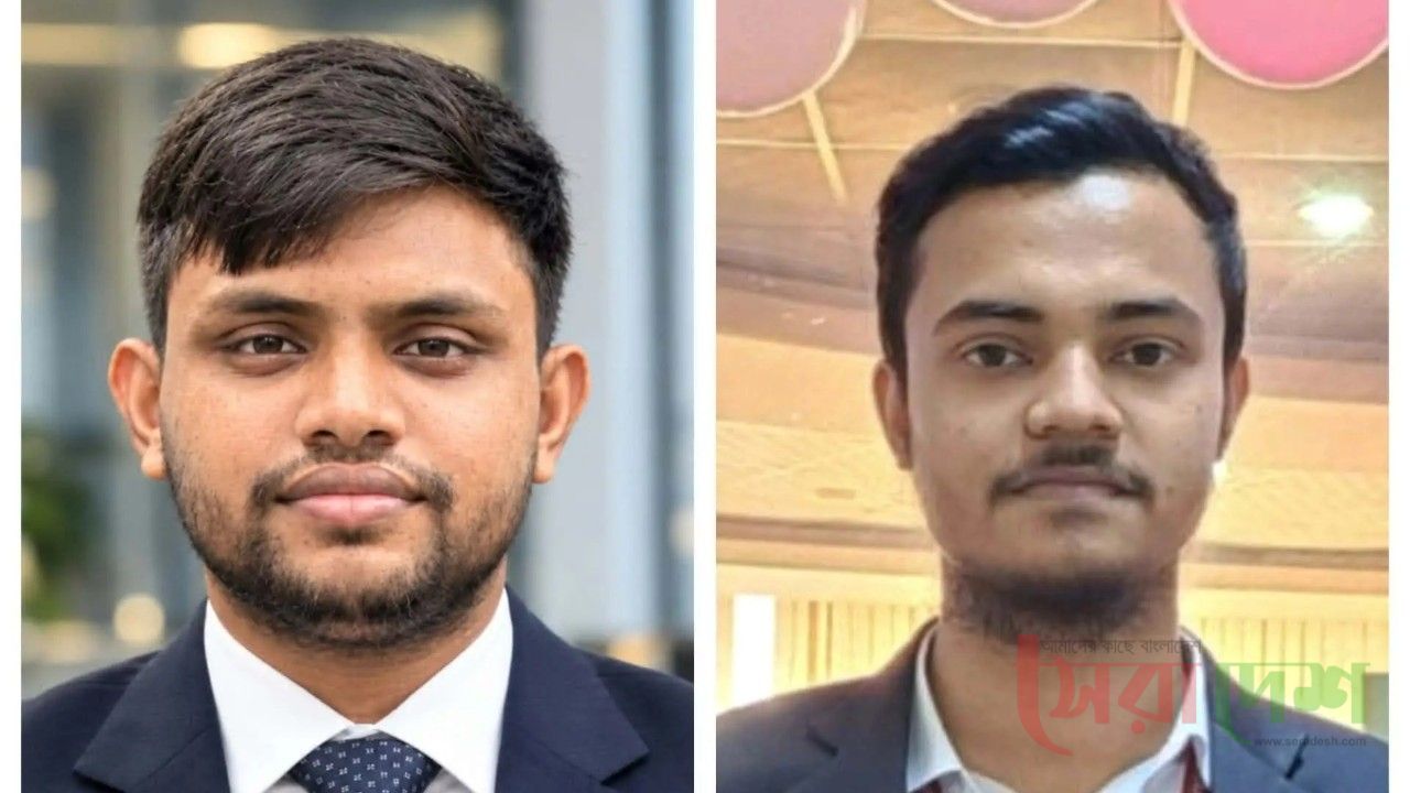 জবি হিউম্যান রাইটস ডিফেন্ডার সোসাইটির সভাপতি লাবিব-সম্পাদক রাকিবুল