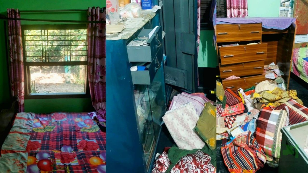 জানালা ভেঙে বৃদ্ধার বাড়িতে চু*রি,টাকা স্বর্ণালংকার লুট